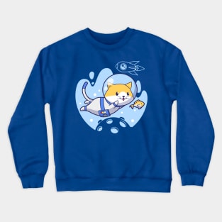 Space Fishing Crewneck Sweatshirt